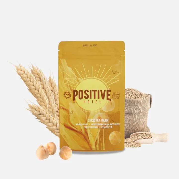 Shake de proteína de grano Mediterranean Bag Positive Hotel - Sartas de 45g × 9 (1 caja)