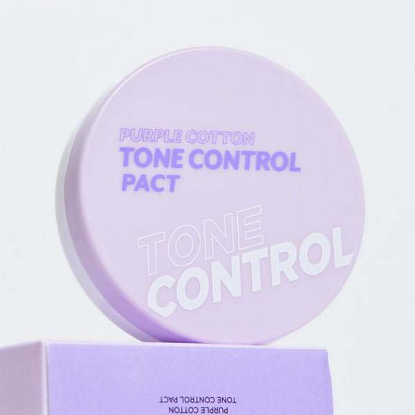 I'M MEME Purple Cotton Tone Control Pact 9.5g