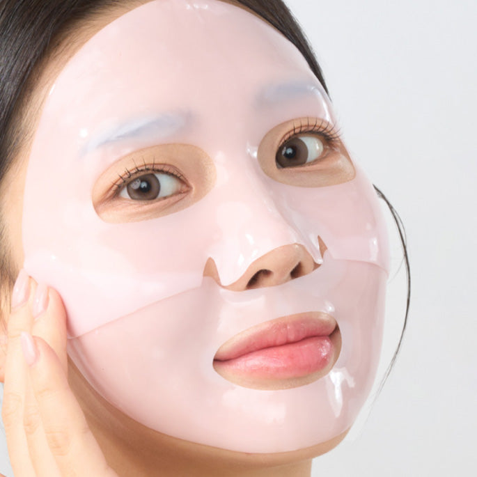 ROUND LAB Camellia Deep Collagen Reflejing Gel Mask 34G x 4EA