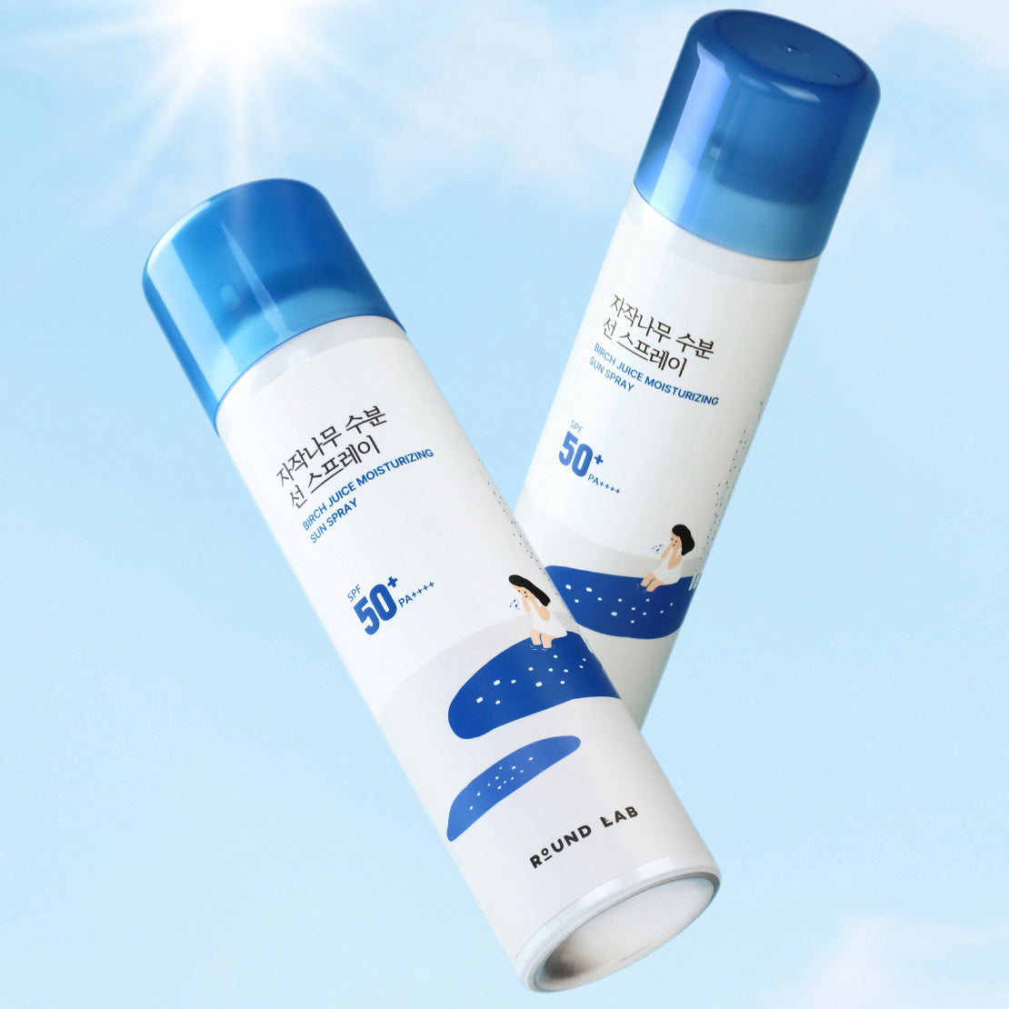 ROUND LAB Birch Moisture Sun Spray SPF PA++++ 100ml