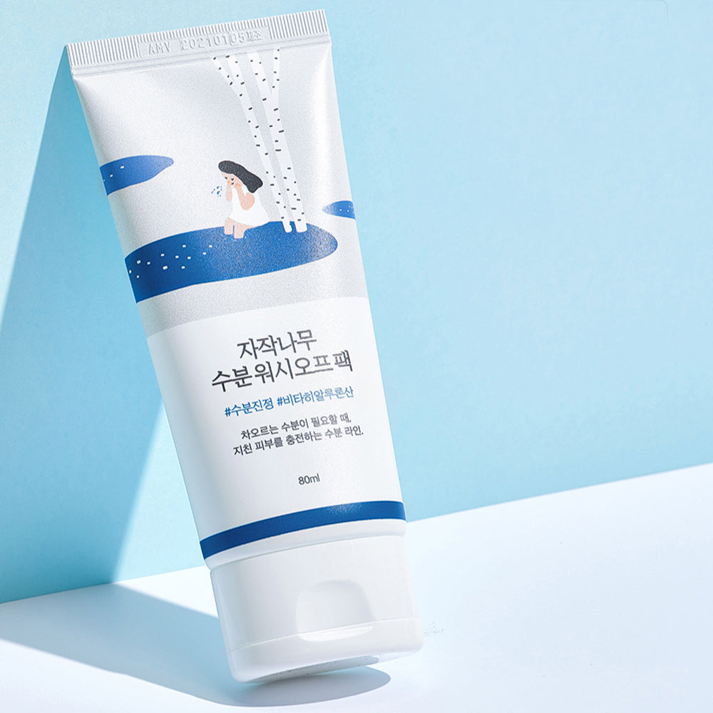 ROUND LAB Birch Tree Moisture Wash-Off Pack 80ml