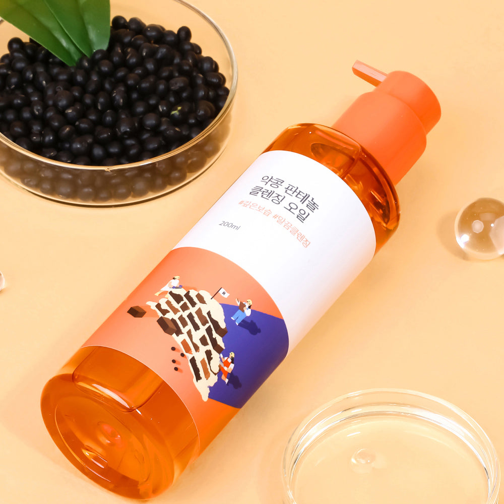 ROUND LAB Black Soybean Panthenol Cleansing Oil 200ml