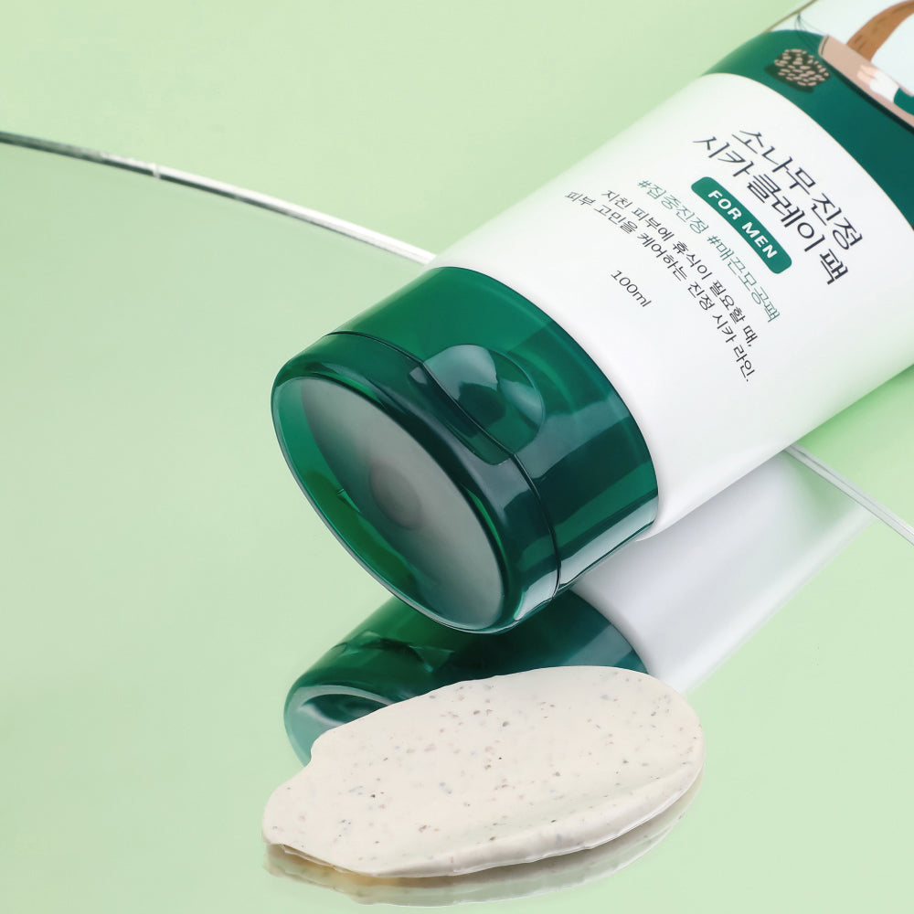 ROUND LAB For Men Pine Soothing Cica Clay Pack 100ml