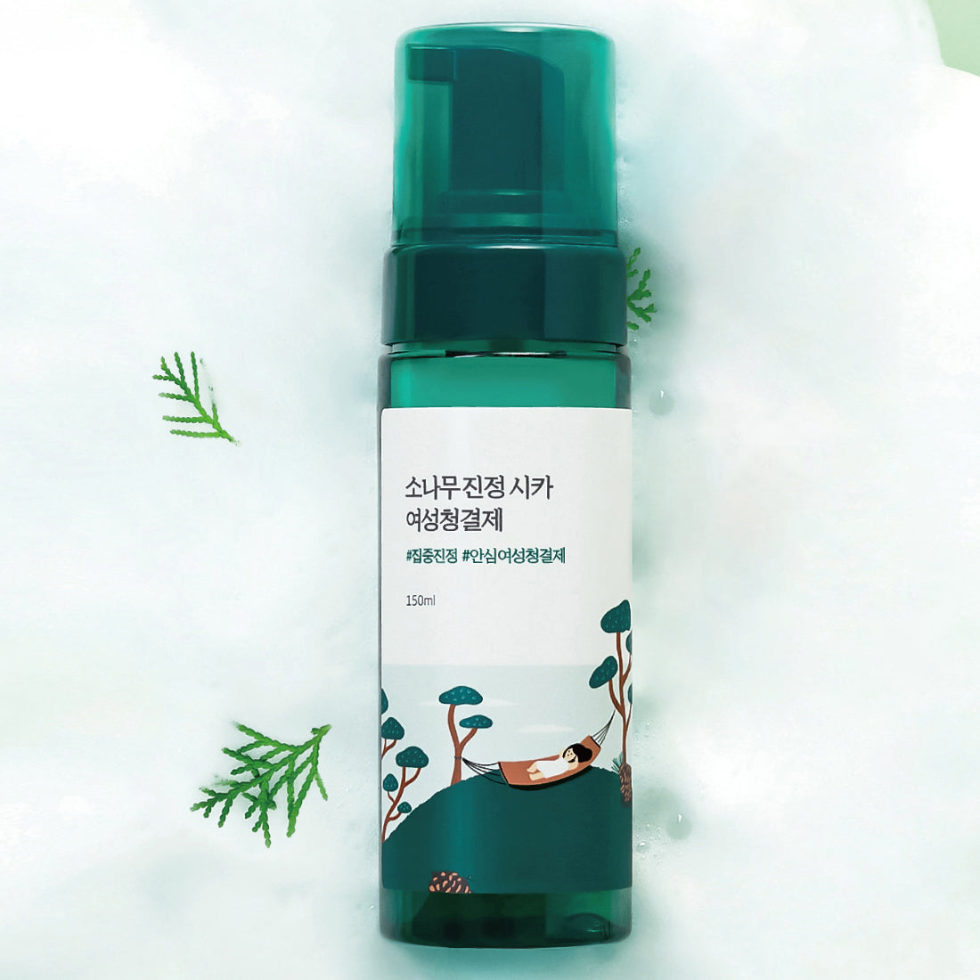 ROUND LAB Pine Soothing Cica Feminine Wash 150ml
