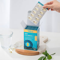 GREEN MONSTER Max rTG Omega3 670mg, 60 Capsules (Renewal) - DODOSKIN