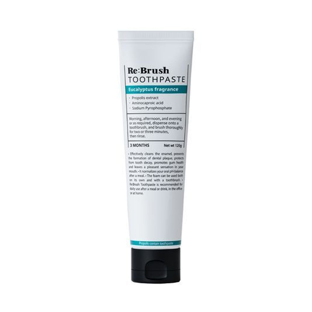 Re:Brush Oral Care Eucalyptus Natural Toothpaste 120g
