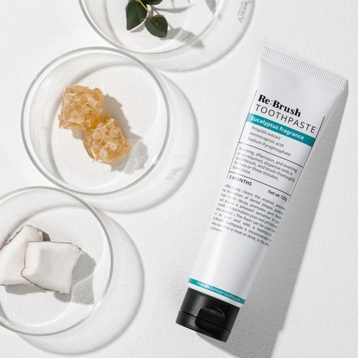 Re:Brush Oral Care Eucalyptus Natural Toothpaste 120g