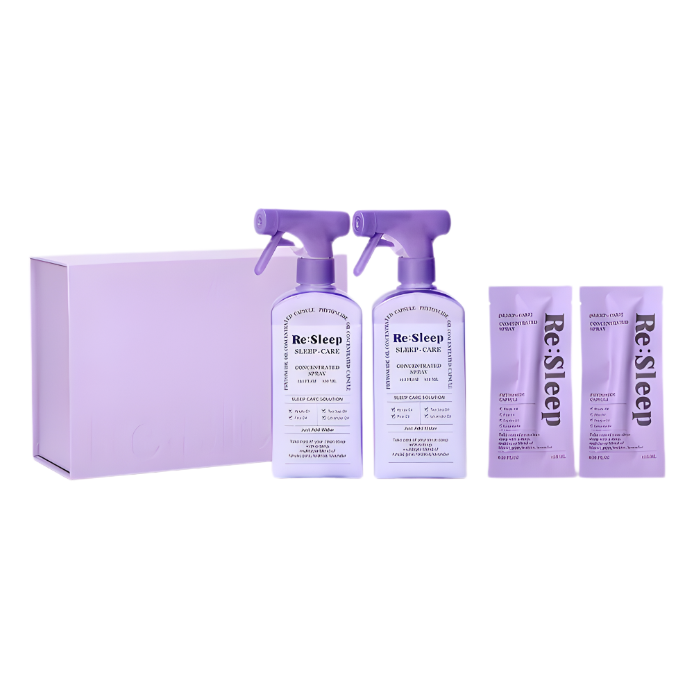 Re:Sleep Practical Housewarming Gift Set (Sleep Care Phytoncide Fabric Freshener 300ml × 2)