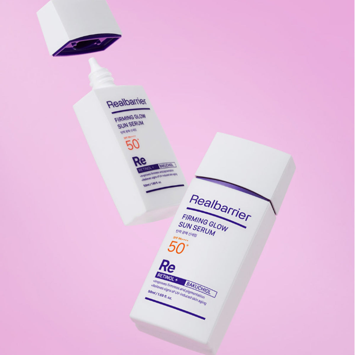 Realbarrier Firming Glow Sun Serum SPF50+ PA++++ 50ml