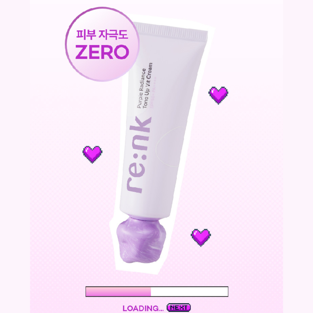 Re:nk Purple Radiance Tone-Up Vit Cream SPF50+ PA++++ 50ml