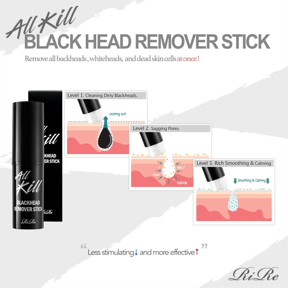 RiRe All Kill Blackhead Remover Stick 10g