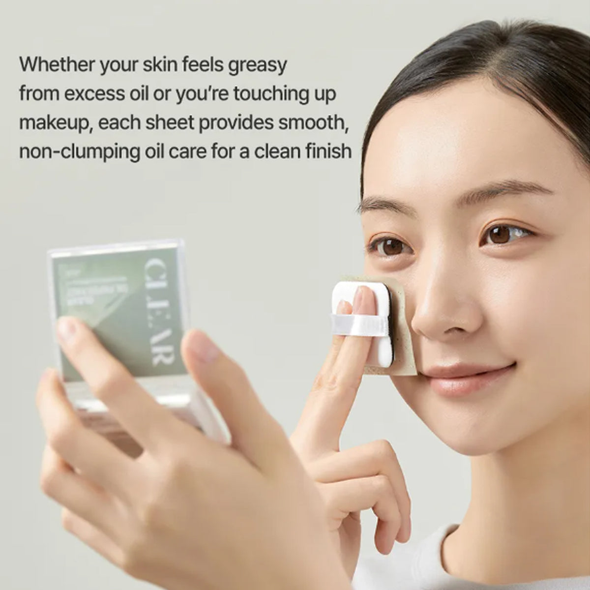 RiRe Clear Oil Paper Pact 100 Sheets