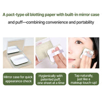 RiRe Clear Oil Paper Pact 100 Sheets