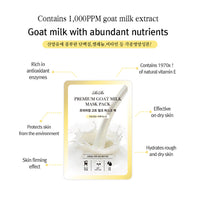 RiRe Premium Goat Milk Mask Pack 10ea