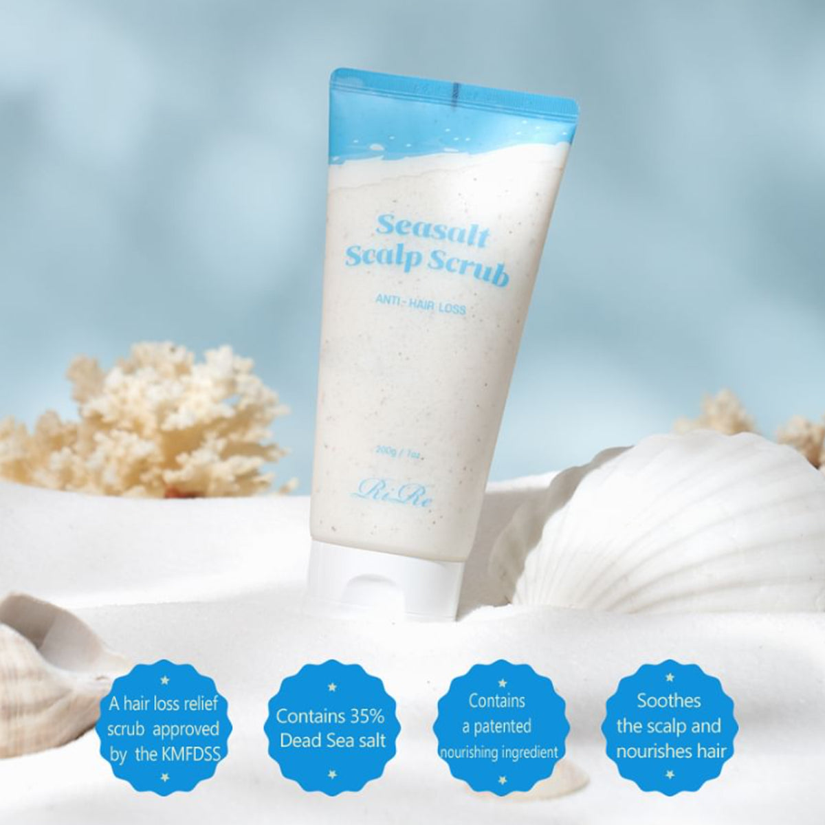 RiRe Seasalt Scalp Scrub 200g