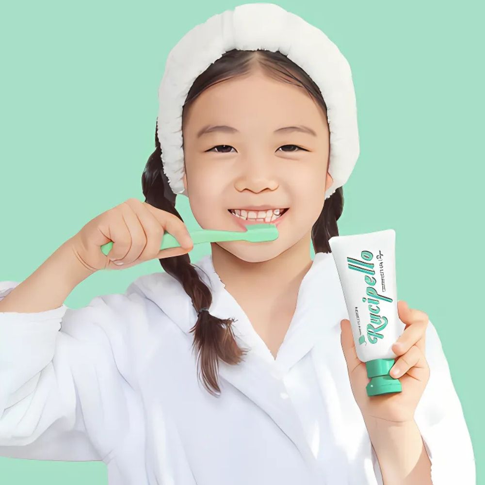 Free from harsh ingredients, this toothpaste has a mild, kid-friendly flavor that encourages healthy brushing habits without overwhelming sensitive palates.