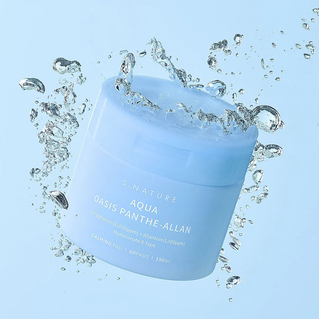 S.NATURE Aqua Oasis Panthe-Allan Calming Pad 190ml x 60ea