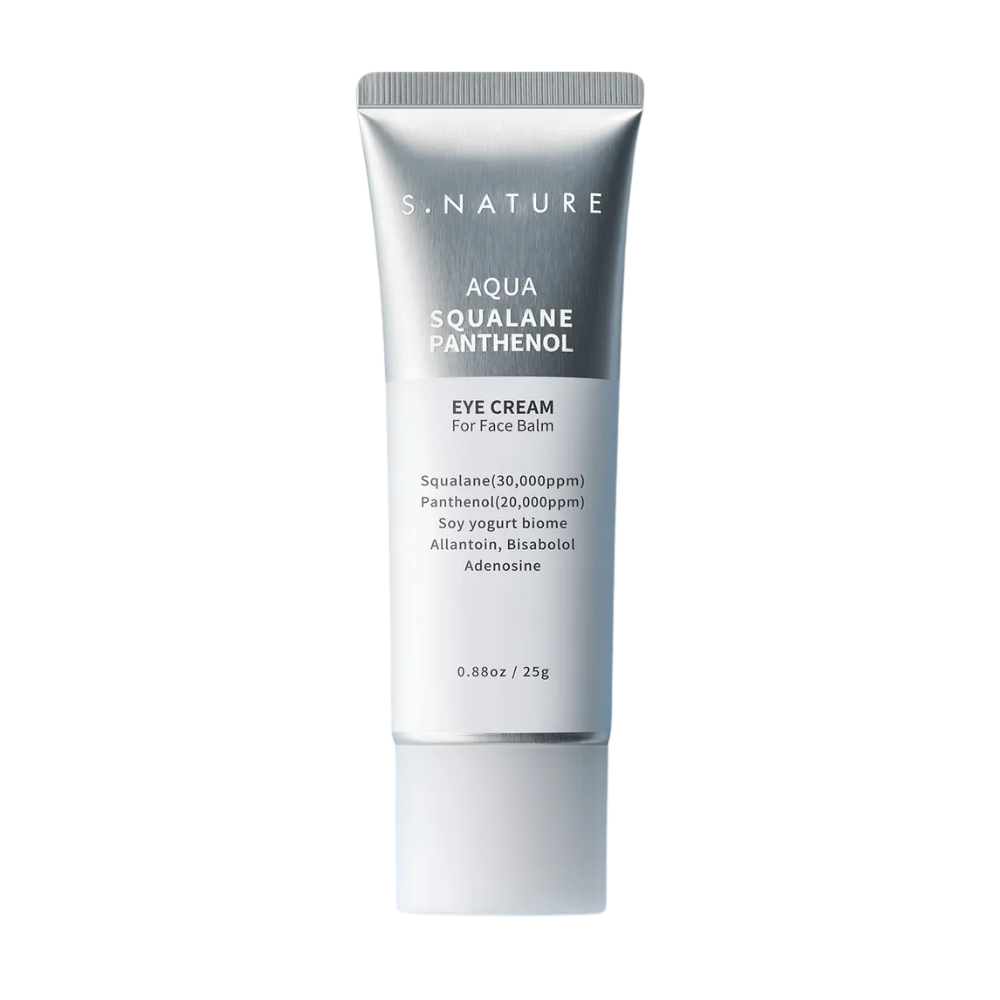 S.NATURE Aqua Squalane Panthenol Eye Cream for Face Balm 25g