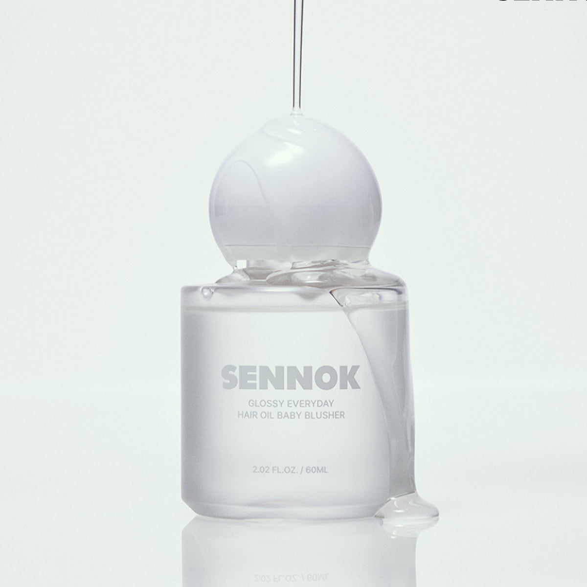 Sennok Glossy Everyday Hair Oil Baby Blusher 60ml