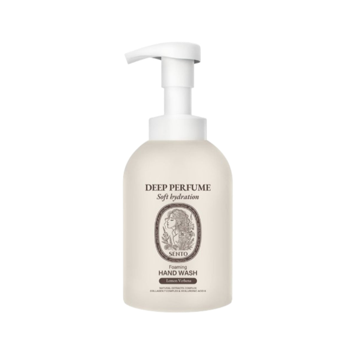 SENTO Deep Perfume Foaming Hand Wash (Lemon Verbena Scent) 510ml x 2