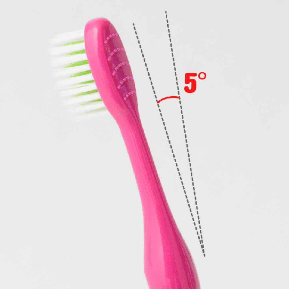 SENTO Junior Safe Deep Clean Ultra-Fine Bristle Kids Toothbrush (Step 3) - 12 Pack (Random Colors)