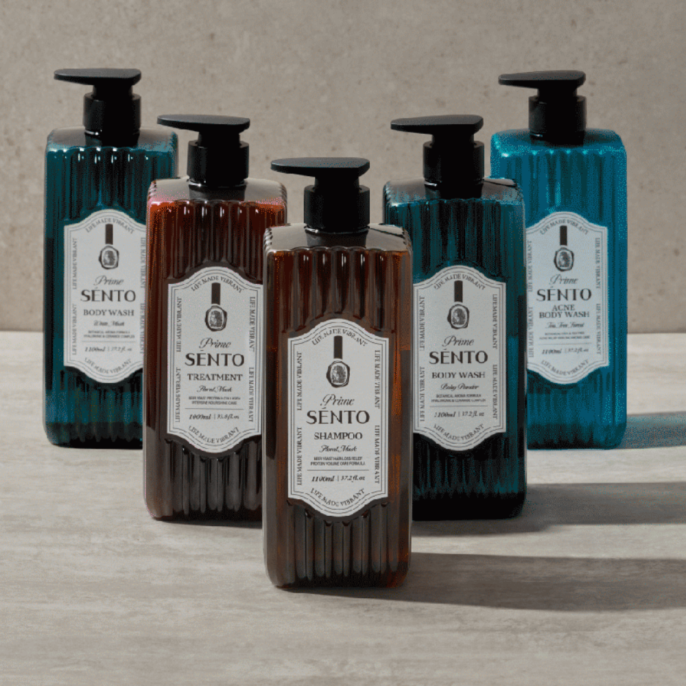 SENTO Prime 120,000PPM Brewer’s Yeast Anti-Hair Loss Protein Scalp Care Volume Shampoo (Floral Musk Scent) - 1,100ml