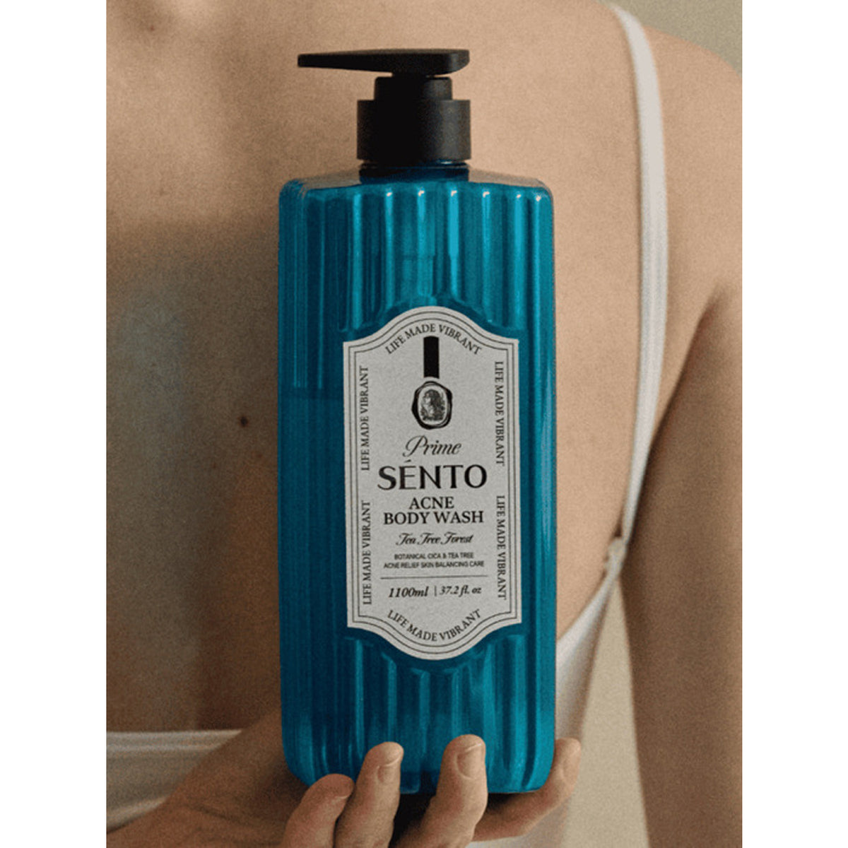 SENTO Prime Botanical Cica Acne Care Low-pH Body Wash (Tea Tree Forest Scent) 1,100ml