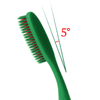 SENTO Prime Deep Clean Ultra-Fine Bristle Jumbo Toothbrush - 12 Pack