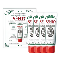 SENTO Prime High-Fluoride Bad Breath Care Toothpaste (Aqua Mint Flavor) - 4 Pack (120g x 4)