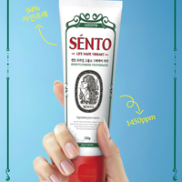 SENTO Prime High-Fluoride Bad Breath Care Toothpaste (Aqua Mint Flavor) - 4 Pack (120g x 4)