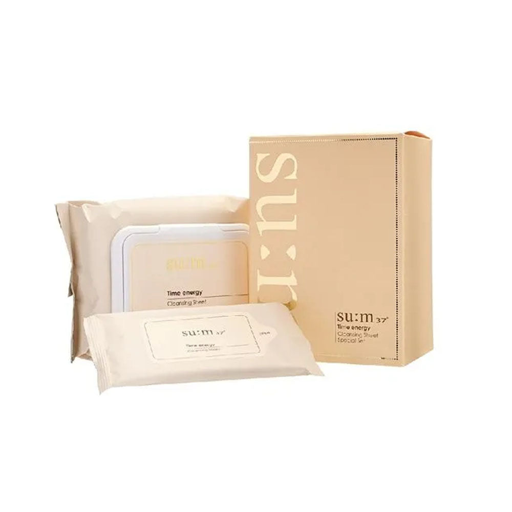 SU:M37 Time Energy Cleansing Sheet 50 sheets - DODOSKIN
