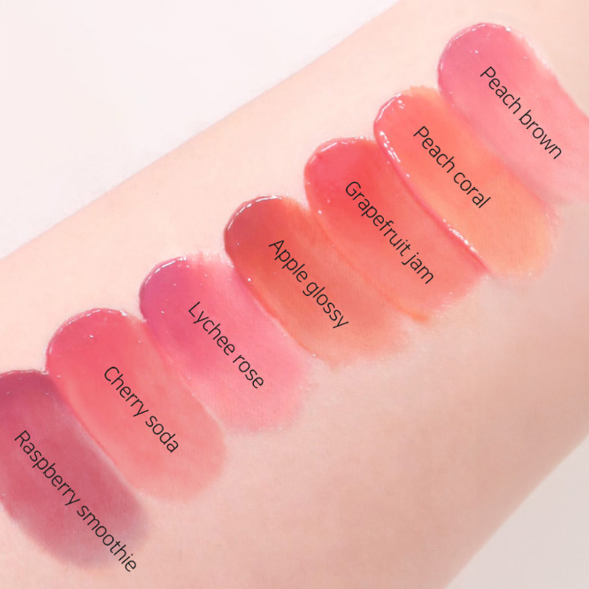Shhom Juicy Glow Lip Tint 2.8g 7 colores