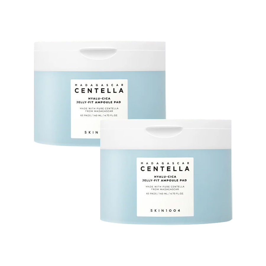 1+1 SKIN1004 Madagascar Centella Hyalu-Cica Jelly Fit Ampoule Pads 140ml 60ea