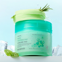 SKINFOOD Basil Tea Tree C-Nic Cooling Pad 180g (70 Sheets)