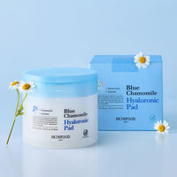 SKINFOOD Almohadillas hialurónicas de manzana azul 170 ml (70 hojas)