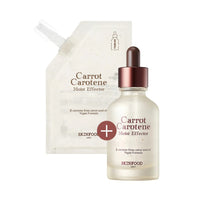 SKINFOOD Conjunto de recarga de efector húmedo de caroteno de zanahoria 55 ml + 52 ml