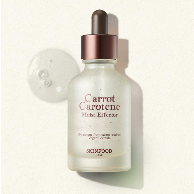 SKINFOOD Conjunto de recarga de efector húmedo de caroteno de zanahoria 55 ml + 52 ml