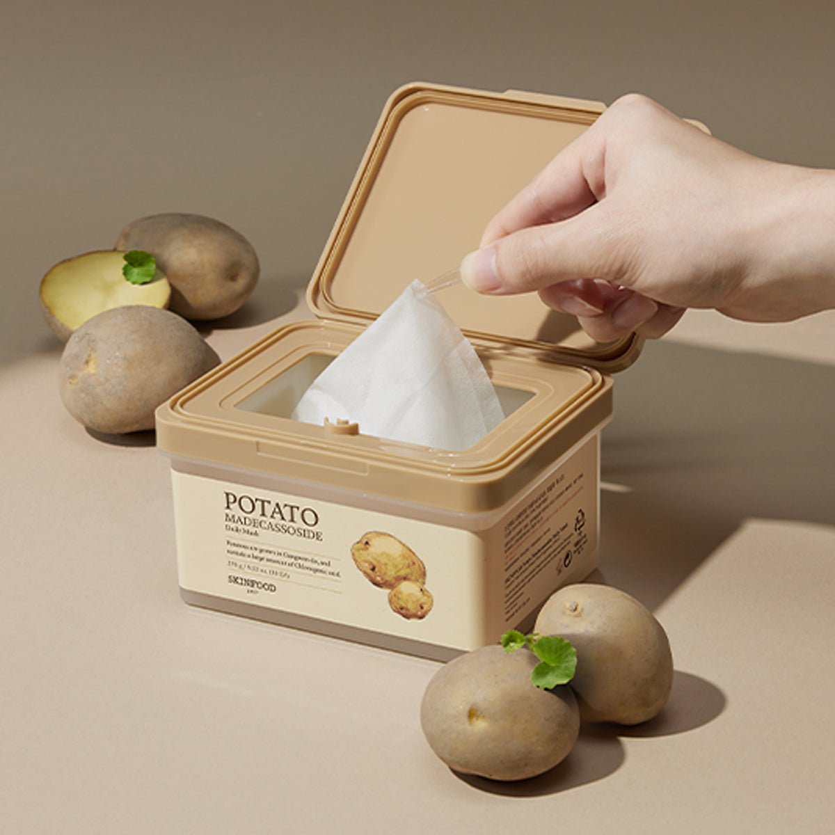 SKINFOOD Potato Madecassoside Daily Mask 30 sheets