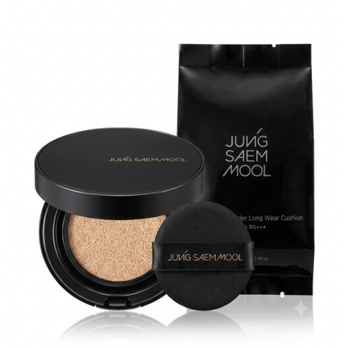 JUNG SAEM MOOL Essential Skin Nuder Long Wear Cushion 14g #Light (Original+Refill)