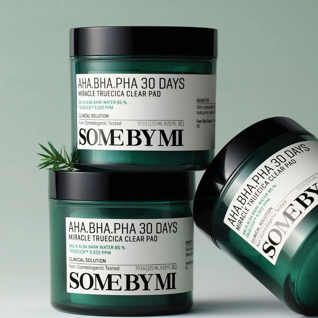 SOME BY MI AHA BHA PHA 30 Days Miracle Truecica Clear Pad 125ml 70ea