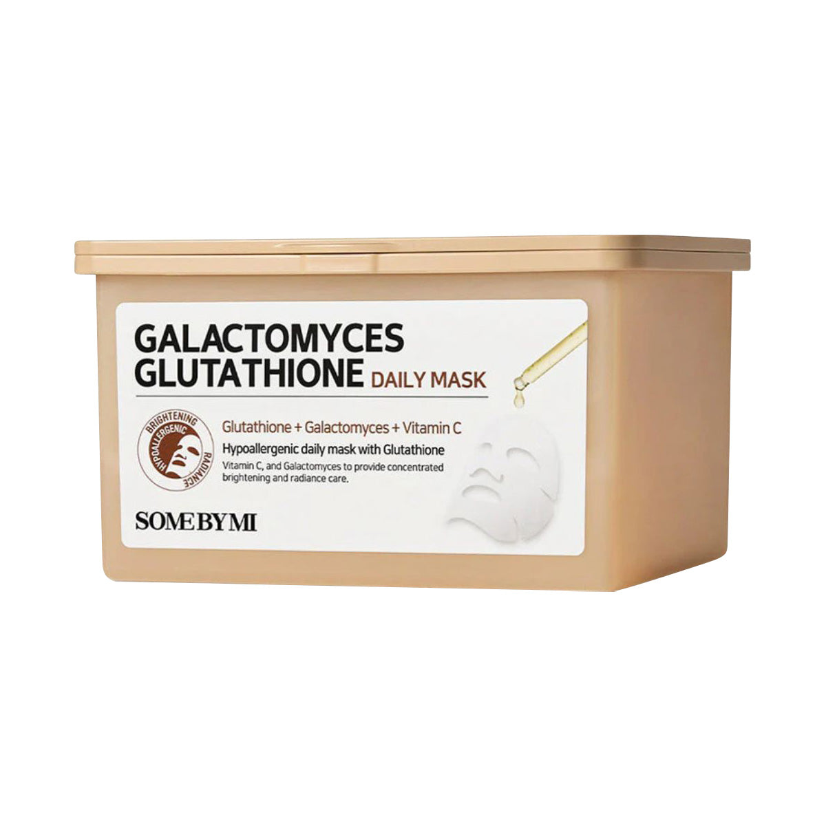 SOME BY MI Galactomyces Glutathione Daily Mask 30pcs SOME BY MI Galactomyces Glutathione Daily Mask 30pcs