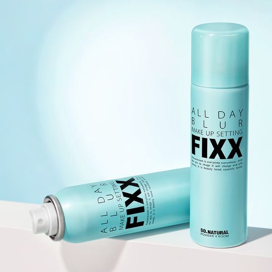 So' Natural todo el día Configuración de maquillaje de desenfoque FixX 75ml