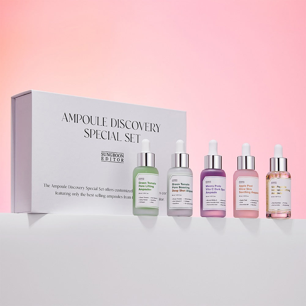 SUNGBOON EDITOR Ampoule Discovery Special Set