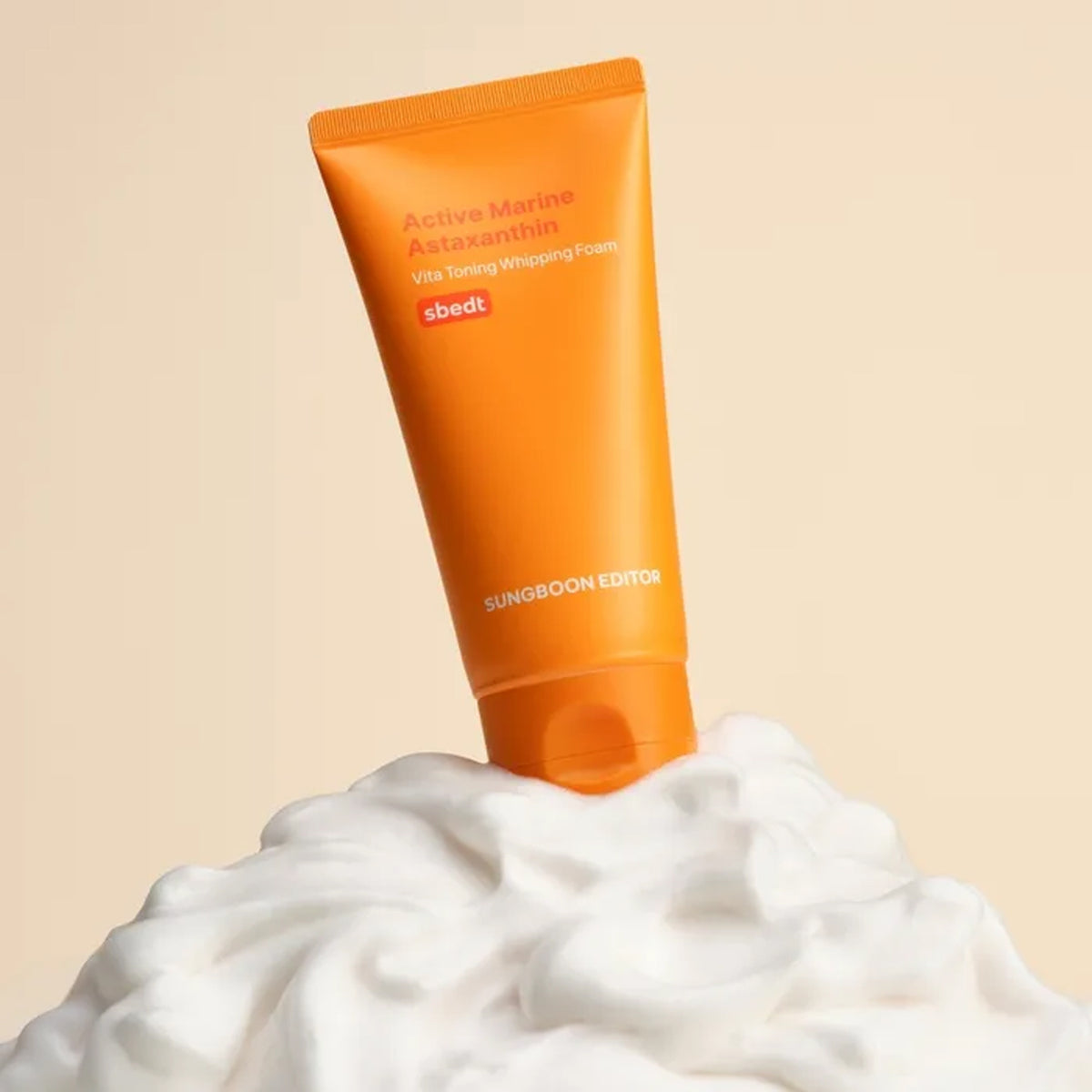 SUNGBOON EDITOR Active Marine Astaxanthin Vita Toning Whipping Foam 120g