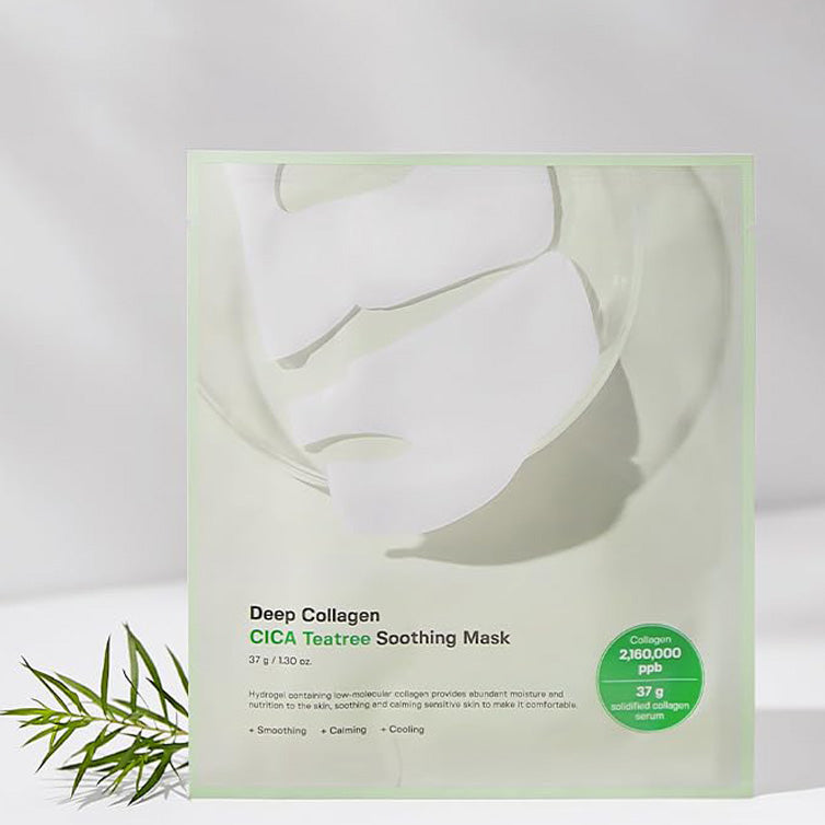 SUNGBOON EDITOR Deep Collagen Cica Teatree Soothing Mask 4ea 37g