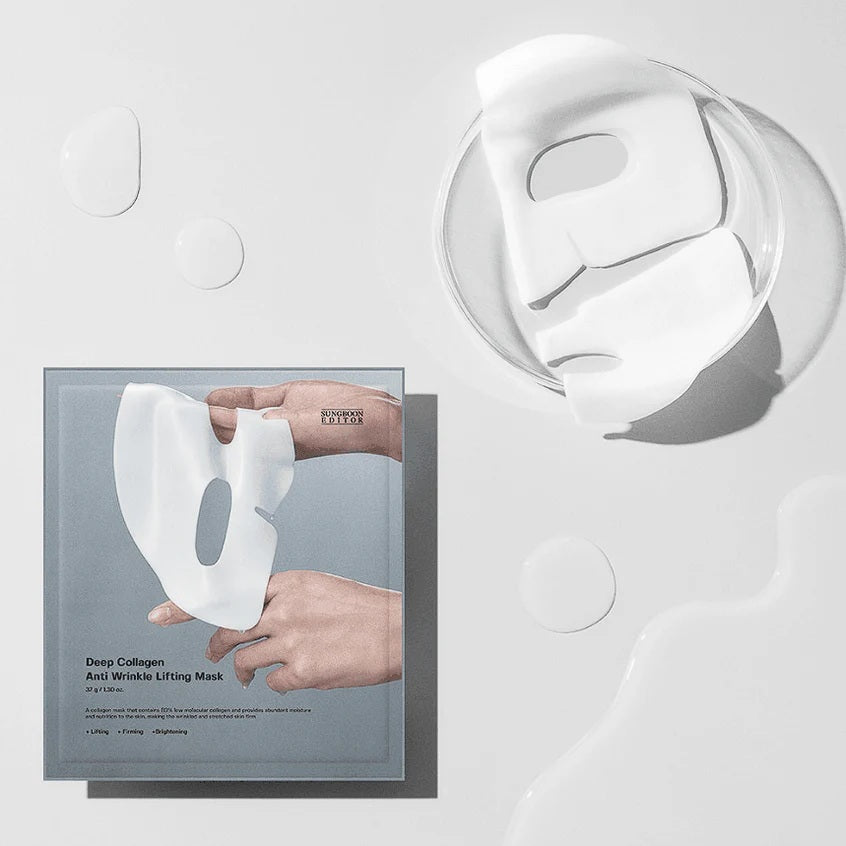 SUNGBOON EDITOR Deep Collagen Power Boosting Mask 4ea 37g