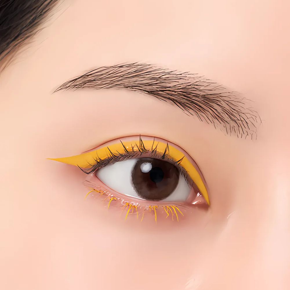 KITSCH CATCH Festive Eye Liner 0.5g in Savage Yellow Shade.