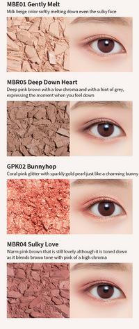 A'PIEU Full Shot Routine Eye Palette 7.2g #Stubborn Teddy - DODOSKIN