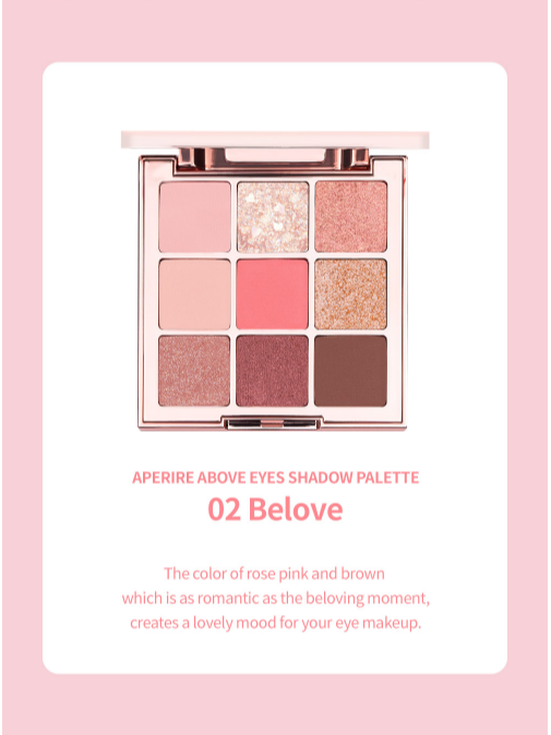 Aperire Above Eyes Shadow Palette - DODOSKIN