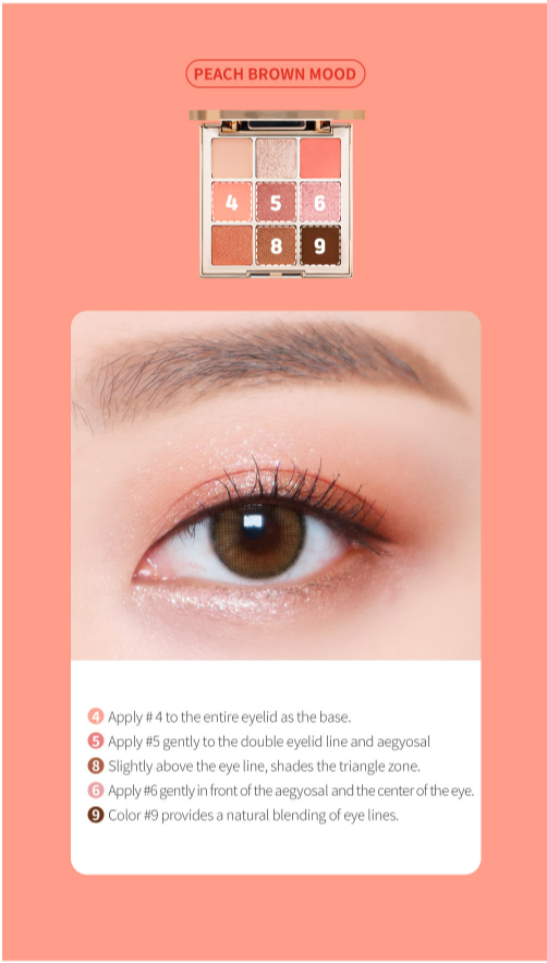 Aperire Above Eyes Shadow Palette - DODOSKIN